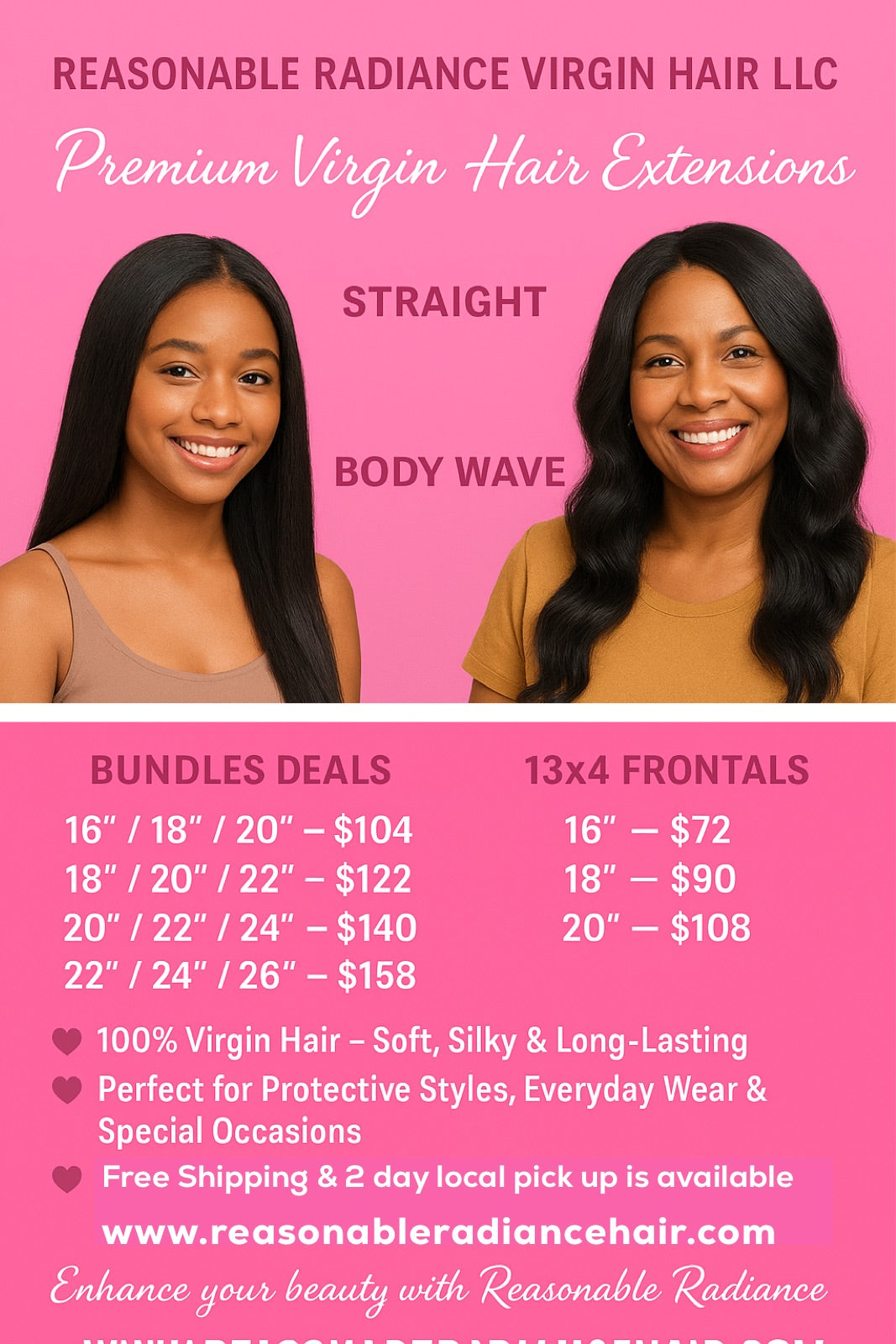 Bundle Pack Super Sale! – Reasonable Radiance Hair display picture 3